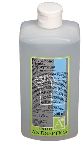 Antiseptica Poly Alcohol Hände Antisepticum 0,5L