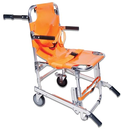PVS - Civière à chaise porteuse à 2 roues, idéale pour le transport de patients dans des endroits difficiles, 34060