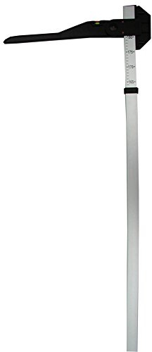 Reitsport Amesbichler AMKA Stockmaß ALU für Pferde bis 180 cm Aluminium Pferde Stockmaß um die Größe von Pferd oder Pony zu messen