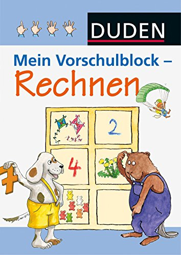 Duden: Mein Vorschulblock - Rechnen: Erste Zahlen, Mengen und Rechnen (Rätselblock Vorschule ab 5 Jahren, Band 2)