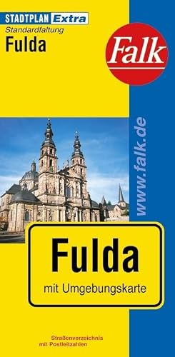 Falk Stadtplan Extra Standardfaltung Fulda