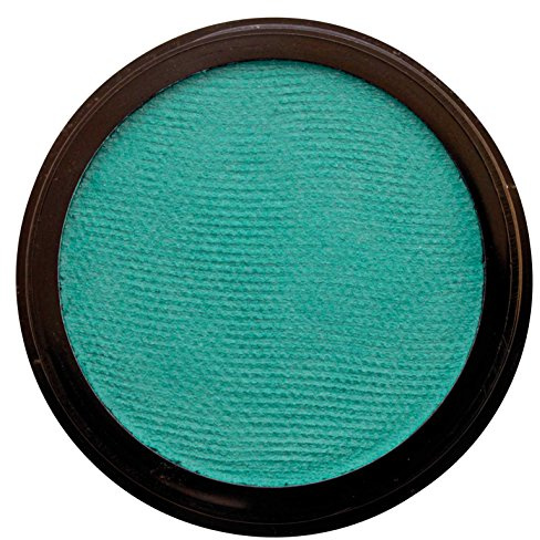 Eulenspiegel - Profi-Aqua Make-Up Perlglanz, Schminke 12 ml, Türkis | Wasserbasierte Schminke für Facepainting & Bodypainting, für Karneval & Mottopartys