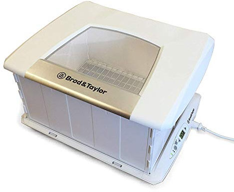 Brod & Taylor Folding Dough Proofer, Large Proving Box for Sourdough, Pizza, Bread Baking, Yoghurt, Kombucha, Adjustable Temperature, Space Saving Design, Slow Cooker Function, White