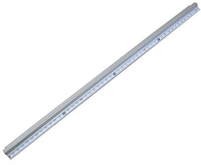 FastCap SafeCut 48-inch Standard Scale Ruler with Non-Slip Rubber Base