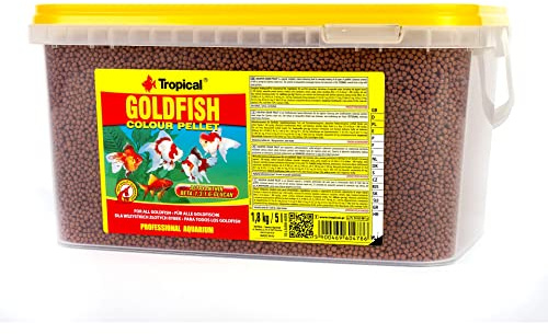 Tropical Goldfish Colour Pellet 5L / 1,8kg - Alimento para Peces para Todos los Goldfish