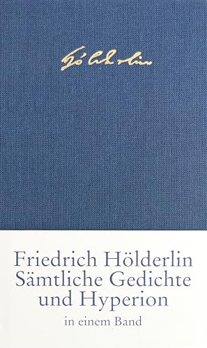 Sämtliche Gedichte und ›Hyperion‹