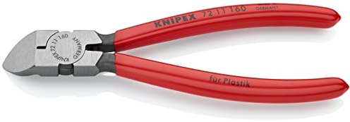 Knipex Pince coupante de côté pour plastique gainées en plastique 160 mm 72 11 160