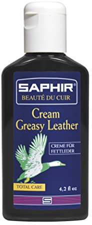 SAPHIR Crema para Calzado Piel Grasa Negro 125ML