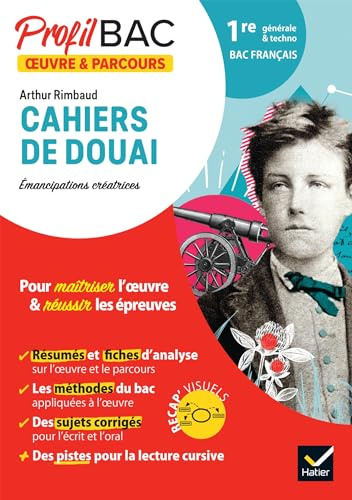 Profil - Rimbaud, Cahiers de Douai (Bac de français 2027): analyse de l'oeuvre et du parcours au programme (1re générale et technologique)