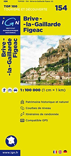Brive-la-Gaillarde/Figeac: IGN.V154