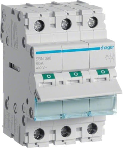 Hager SBN390 Ausschalter 100A 3S 400V AC 3PLE