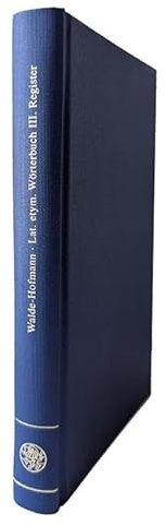 Lateinisches etymologisches Wörterbuch: Register