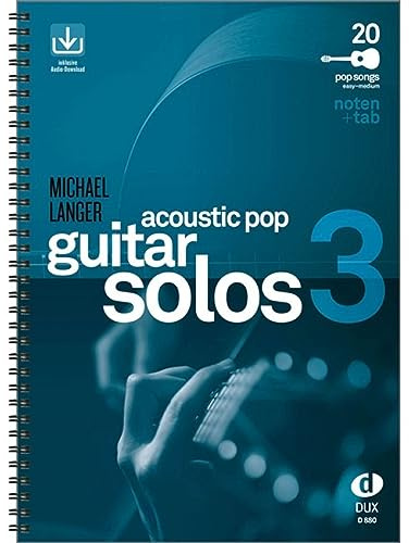 Acoustic Pop Guitar Solos 3: Noten & TAB - easy/medium