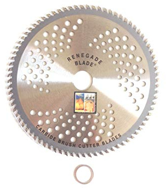 2pk-8-80t - Wood Limbs & Hard Bushes Specialty - RENEGADE BLADE® - Carbide Brush Cutter Weed Eater Blades, 203mm Diameter