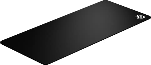 SteelSeries QcK XXL - Gaming mousepad - fabric - rubber backing - black (900mm x 400mm x 2mm)