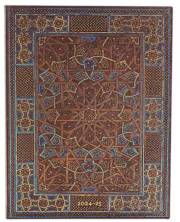 Paperblanks 18-Monatskalender Flexi 2025 Midnight Star, Ultra, Vertikal