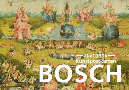 Postkarten-Set Hieronymus Bosch: 18 Kunstpostkarten aus hochwertigem Karton. ca. 0,28€ pro Karte (Anaconda Postkarten, Band 74)