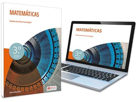Matemáticas 3º - Libro de texto en formato físico de Diversificación Curricular 3º ESO