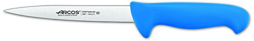 Arcos Coltello per Pesce in Acciaio Inossidabile Nitrum con Lama da 170 mm – Manico Ergonomico in Polipropilene, Ideale per Manipolare e Preparare Pesce – Blu, Serie 2900