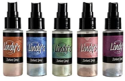 Lindy's Stamp Gang Starburst Gang Spray Set, Victorian Bouquet