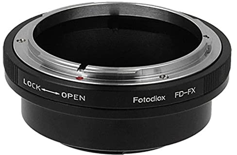Fotodiox Lens Adapter Compatible with Canon FD Lenses to Fujifilm X-Mount Cameras