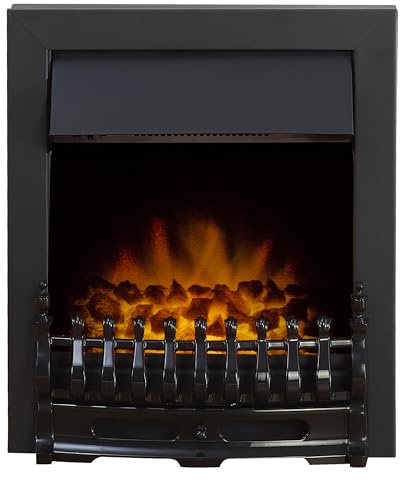 Adam Blenheim Electric Fire in Black