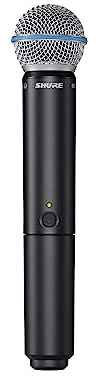 Shure Transmisor de Mano BLX2/B58=-H10 con micrófono Beta 58A