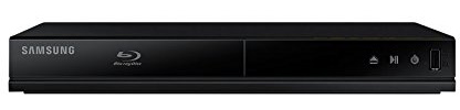 Samsung BD-J4500 - 3D Blu-Ray Player, Plays DVDs, CDs & AVCHD; AV Connectivity; Black