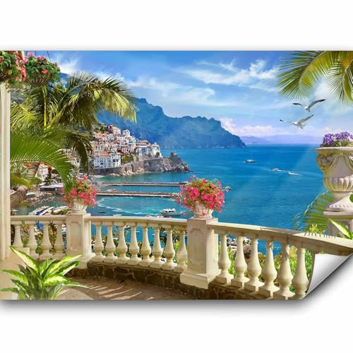 Fotomurale murando Carta da parati 400x280 cm TNT Murale alla moda Decorazione da Muro XXL Poster Gigante Design Carta per paretiITalia Paesaggio Natura c-B-0101-a-a