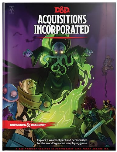Dungeons & Dragons Acquisitions Incorporated Hc (D&d Campaign Accessory Hardcover Book)