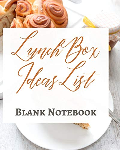 Lunch Box Ideas List - Blank Notebook - Write It Down - Pastel Rose Gold Brown - Abstract Modern Contemporary Unique