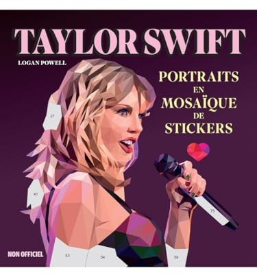 Taylor Swift: Portraits en mosaïque de stickers