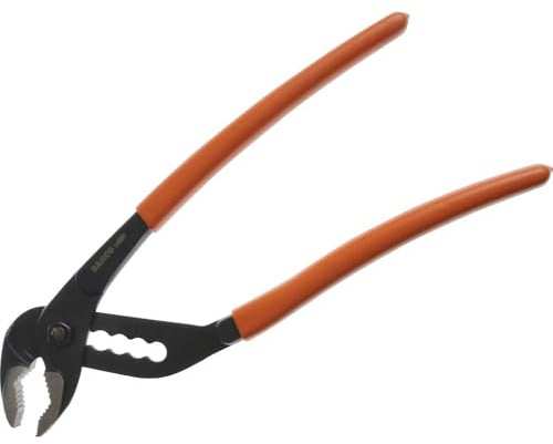 Bahco 224 D Screw Joint Water Pump Pliers | with PVC Coated Handles 240mm | Quick adjustment and strong gripping power | Hardened teeth for durability | Comfortable handles | Ideal for pipework