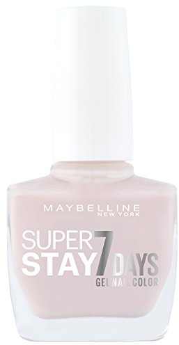 Maybelline New York Langanhaltender Nagellack mit Gel-Formel für farbintensive Nägel, Super Stay 7 Days Farblack, Nr. 286 Pink Whisper (Rosa), 1 x 10 ml