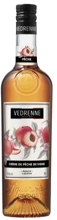 CRÈME DE PÊCHE DE VIGNE VEDRENNE 15% - 70 cl
