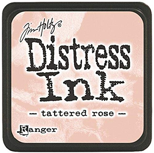 Ranger Mini Stempelkissen, Farbe: Gealtertes Mahagoni Tattered Rose