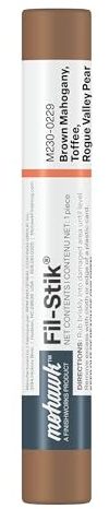 Mohawk Fil-Stik, Wax Putty Stick for Wood Repair, Brown Mahogany, Toffee, M230-0229, 1 Count