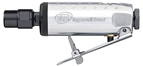 Ingersoll Rand Die Grinder 307B, Replaced by 307B-M, Easy-to-Use Air-Powered Straight Die Grinder, 25 hp and 25,000 RPM Motor, Strong Aluminium Housing, Grey