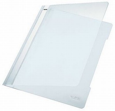 Leitz Schnellhefter Standard PVC, A4, weiß