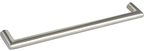 SIRO Griff Ezio LA 224mm - Möbelgriff Breite 237mm - eleganter Schrankgriff, Edelstahl gebürstet