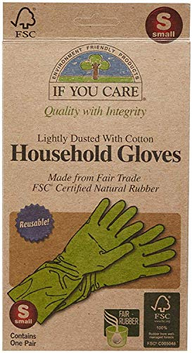 YouCare Iyc Gloves Latex-Sm Gants en latex-Ifyc Taille S Certifié commerce équitable