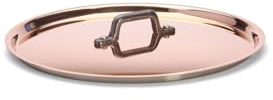 De Buyer 6463.24 Deckel, Kupfer, braun, 26 x 26 x 3 cm