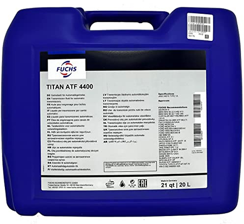 20L 20 Liter FUCHS TITAN ATF 4400 Getriebeöl Automatiköl Automatikgetriebeöl