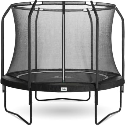 Salta Premium Black Edition Trampolin - rund - Ø305cm - Schwarz
