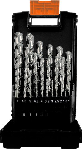 Projahn Spiralbohrer Kassette TURBO (25-teilig, mit Zylinderschaft, aus dem Vollen geschliffen, lange Lebensdauer) 67374