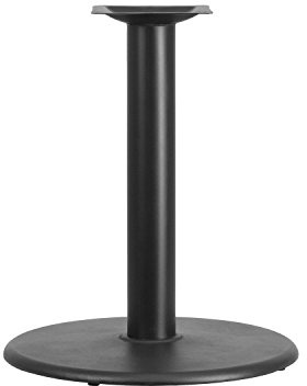 Flash Furniture 24'' Round Restaurant Table Base with 4'' Dia. Table Height Column