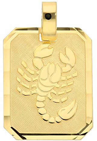 Gold Sternzeichen Anhänger Skorpion 8 k 333 Gelbgold