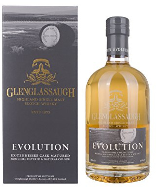 Glenglassaugh Evolution mit Geschenkverpackung Whisky (1 x 0.7 l)