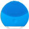 Foreo Luna Mini 2 Spazzola Pulizia Viso, Compatta, Massaggio Hi-Tech, per Tutti i Tipi di Pelle, Ultraigienico, Pulizia Semplice, Detergente in Silicone, Aquamarine