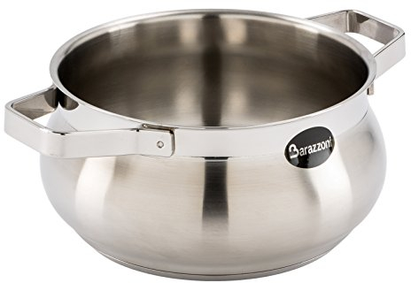 Barazzoni Tummy Evolution 26 cm Casseruola 25L Argento